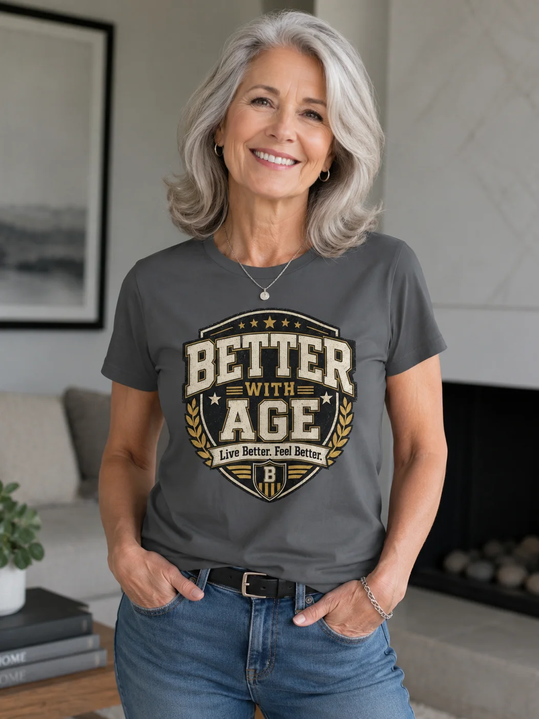 Better With Age Unisex Vintage Athletic T-Shirt product image (79)