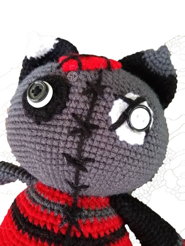 Crochet Large VooDoo Kitty 🐑 product image (2)