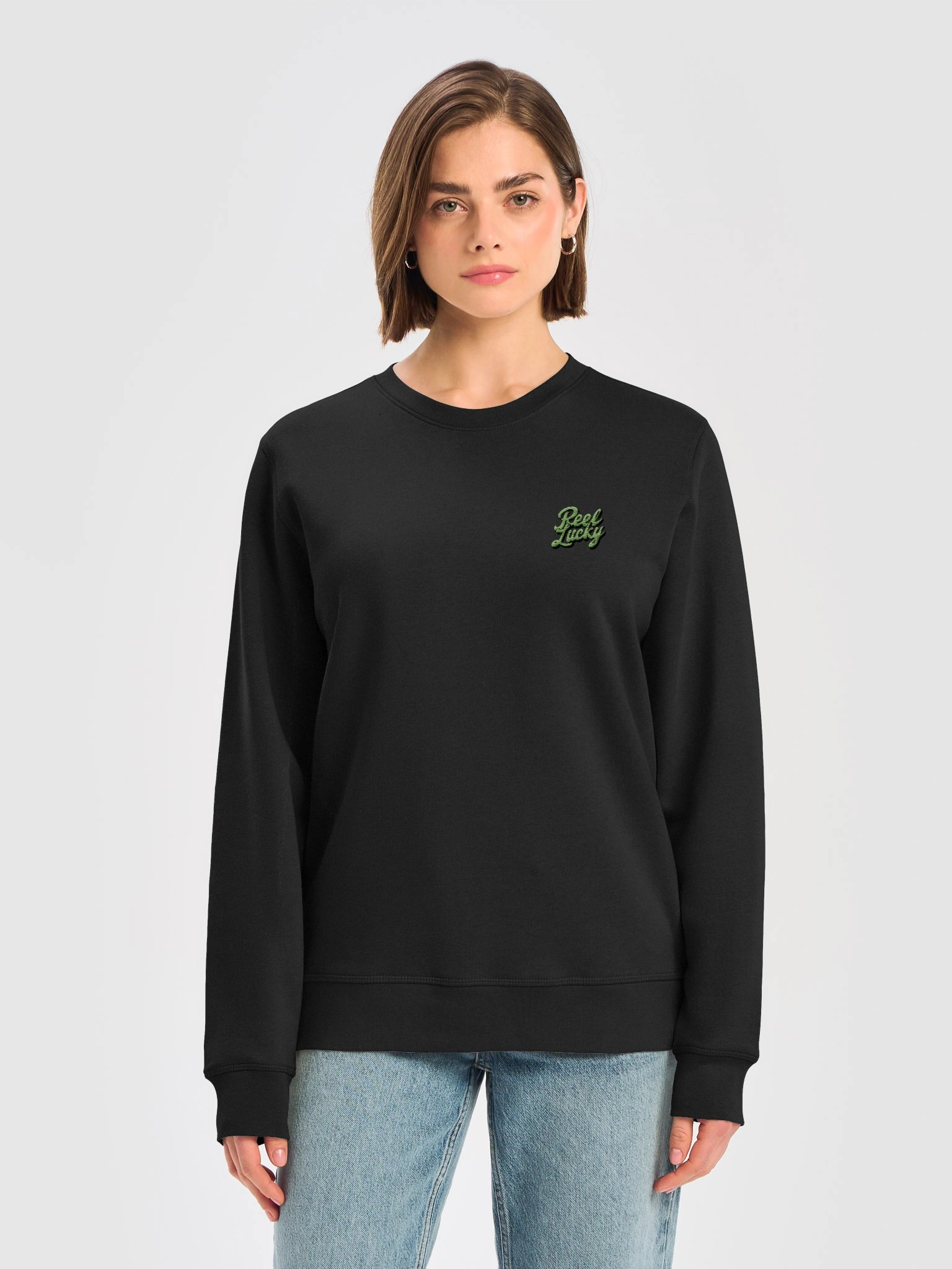 Reel Lucky Embroidered Sweatshirt product image (25)