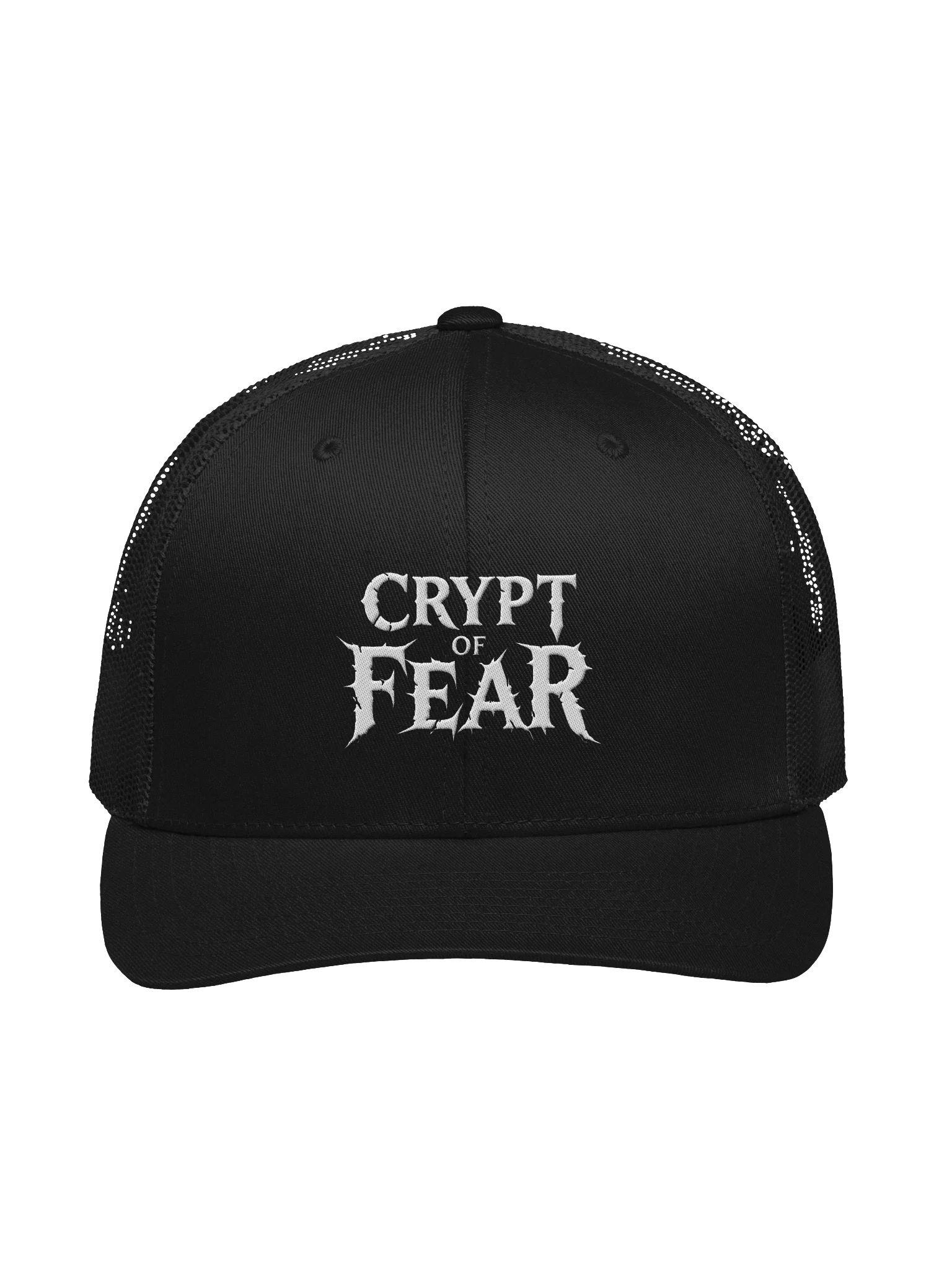 CRYPT OF FEAR Embroidered Trucker Hat product image (1)