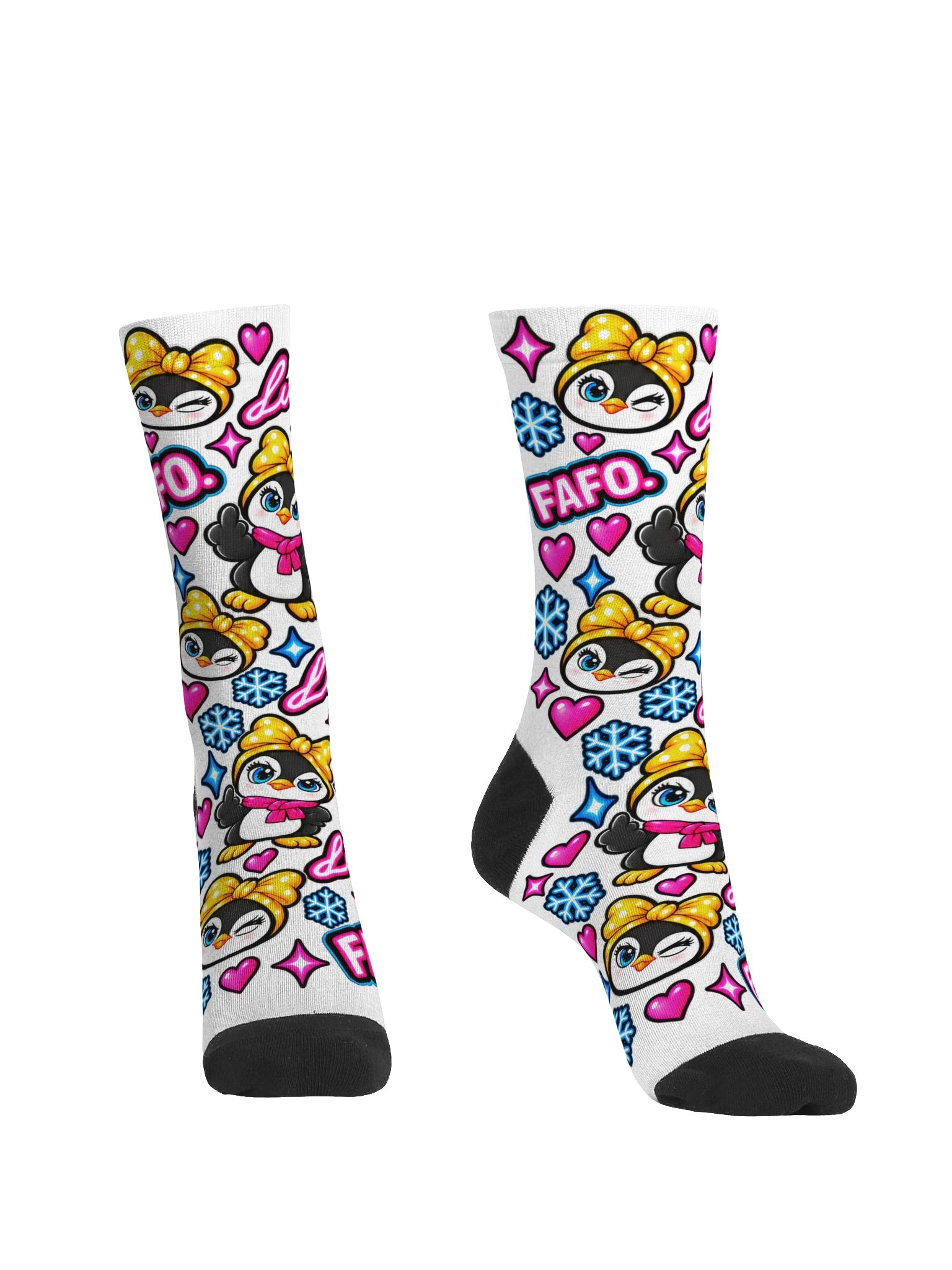 Lulu FAFO Waddle Chaos Crew Socks product image (2)