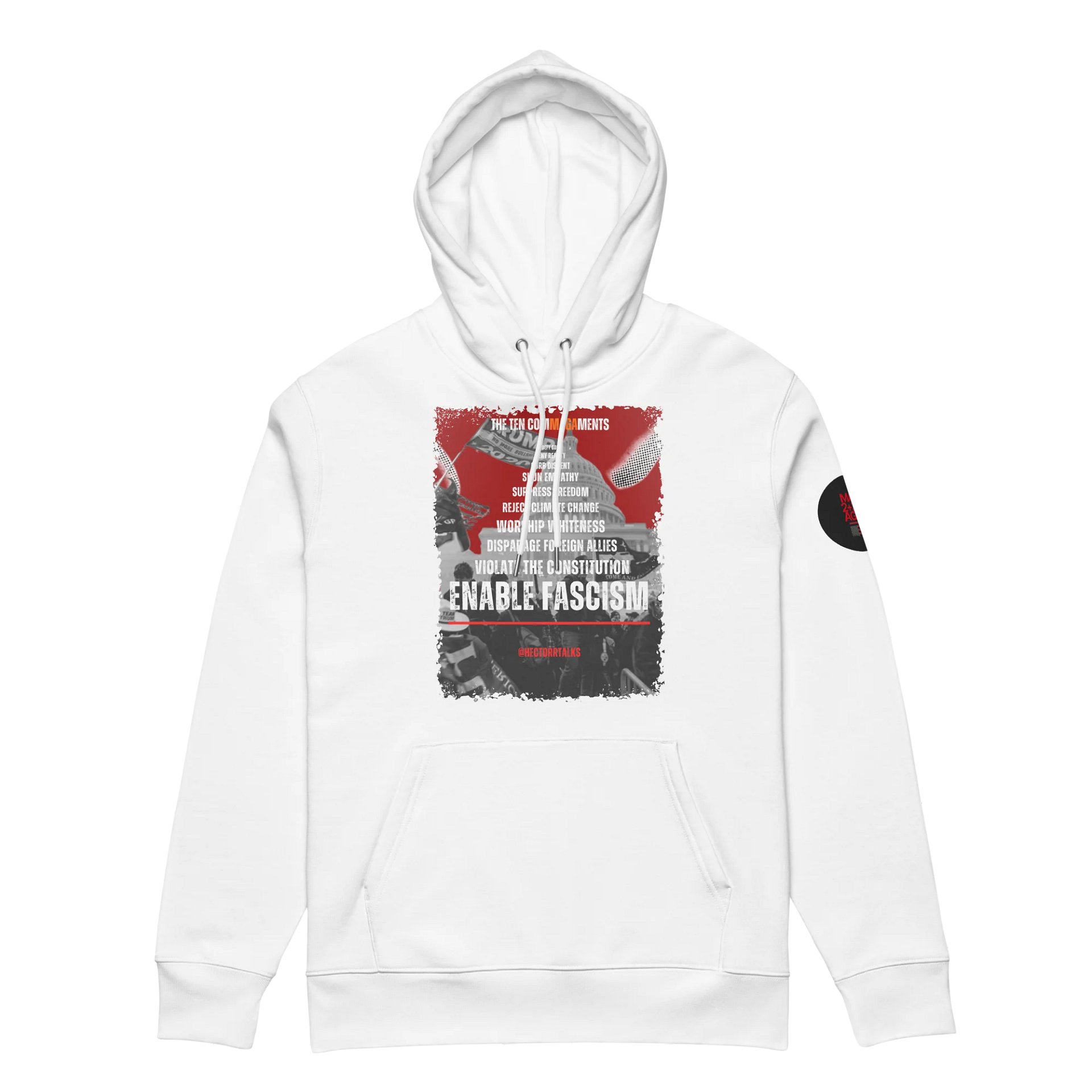 Ten ComMAGAments Premium Hoodie | L I G H T product image (5)