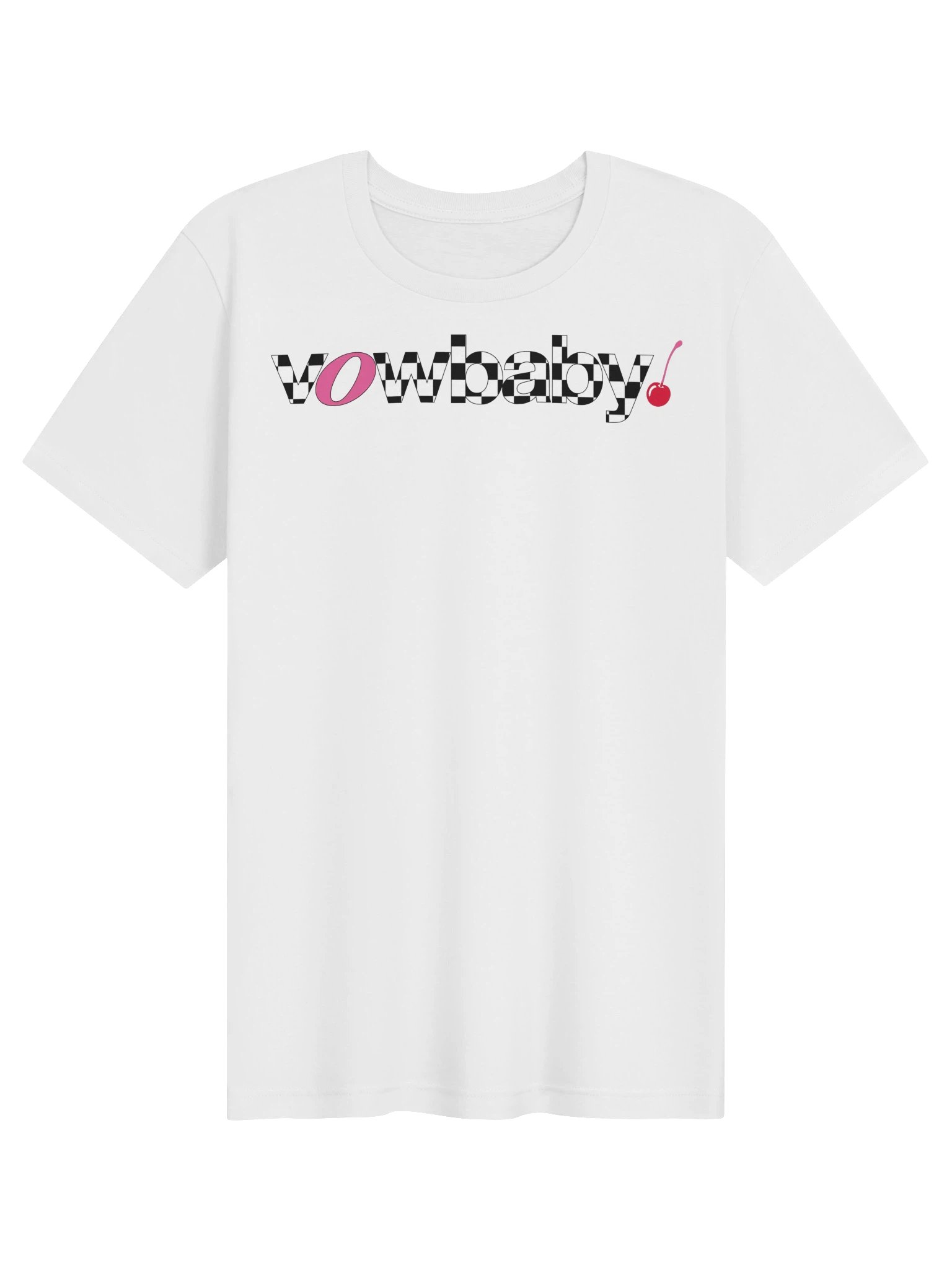 vowbaby Logo Tee · Checkerboard product image (1)