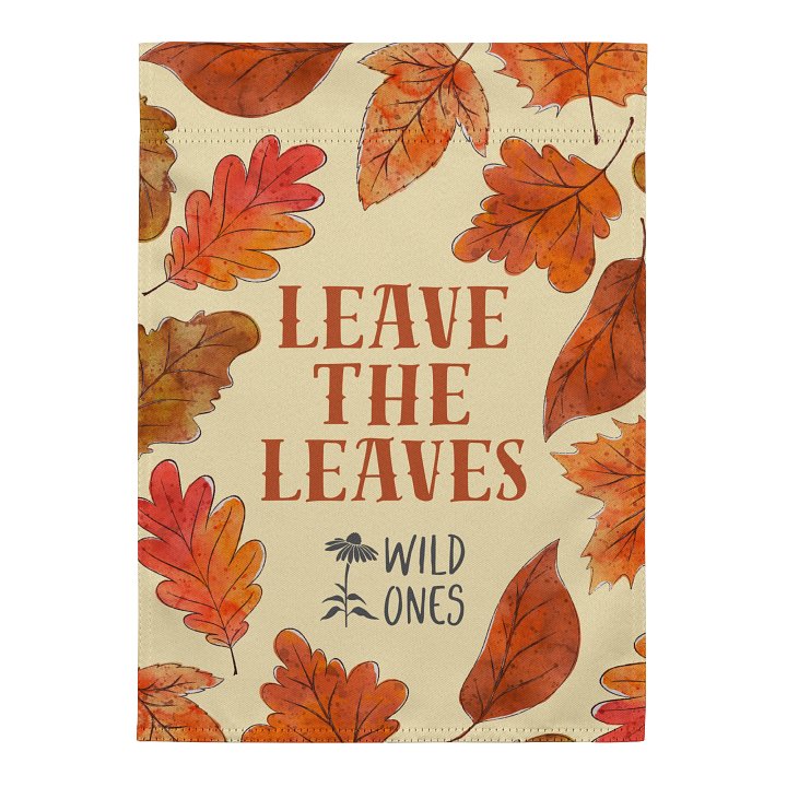 Leave the Leaves (Garden Flag) product image (1)
