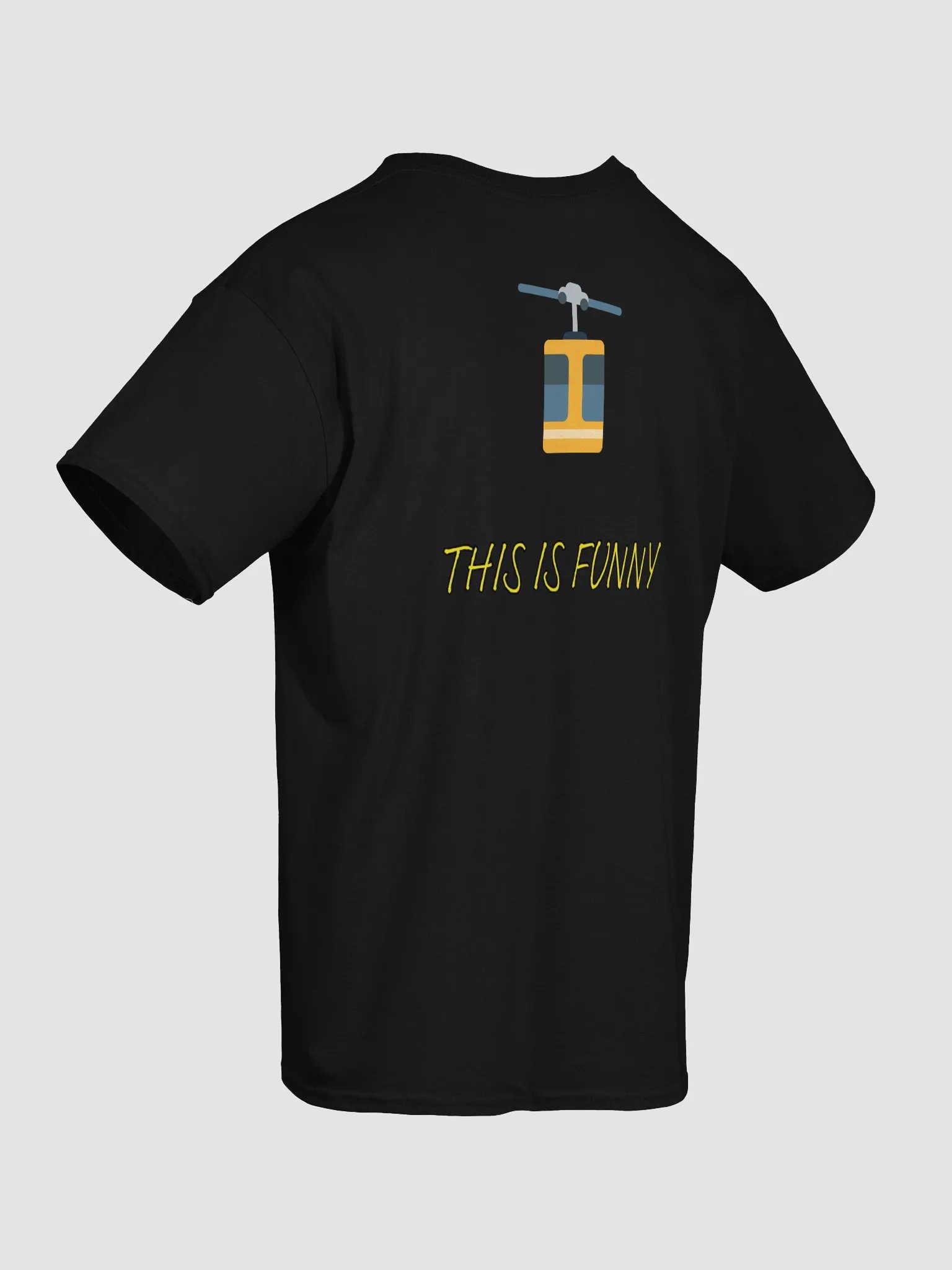 Aerial tramway emoji t-shit product image (23)