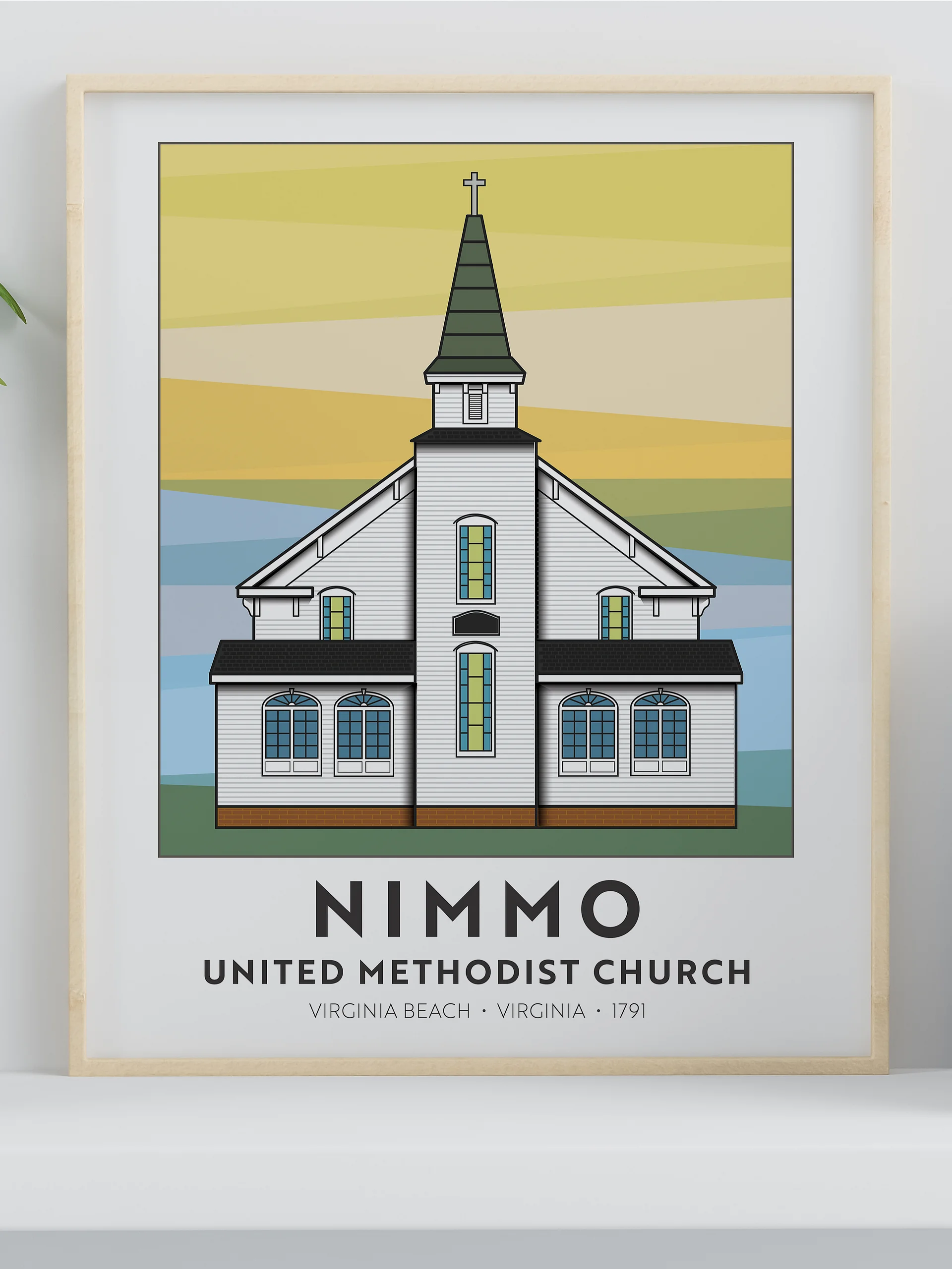Nimmo Church Art Print product image (1)