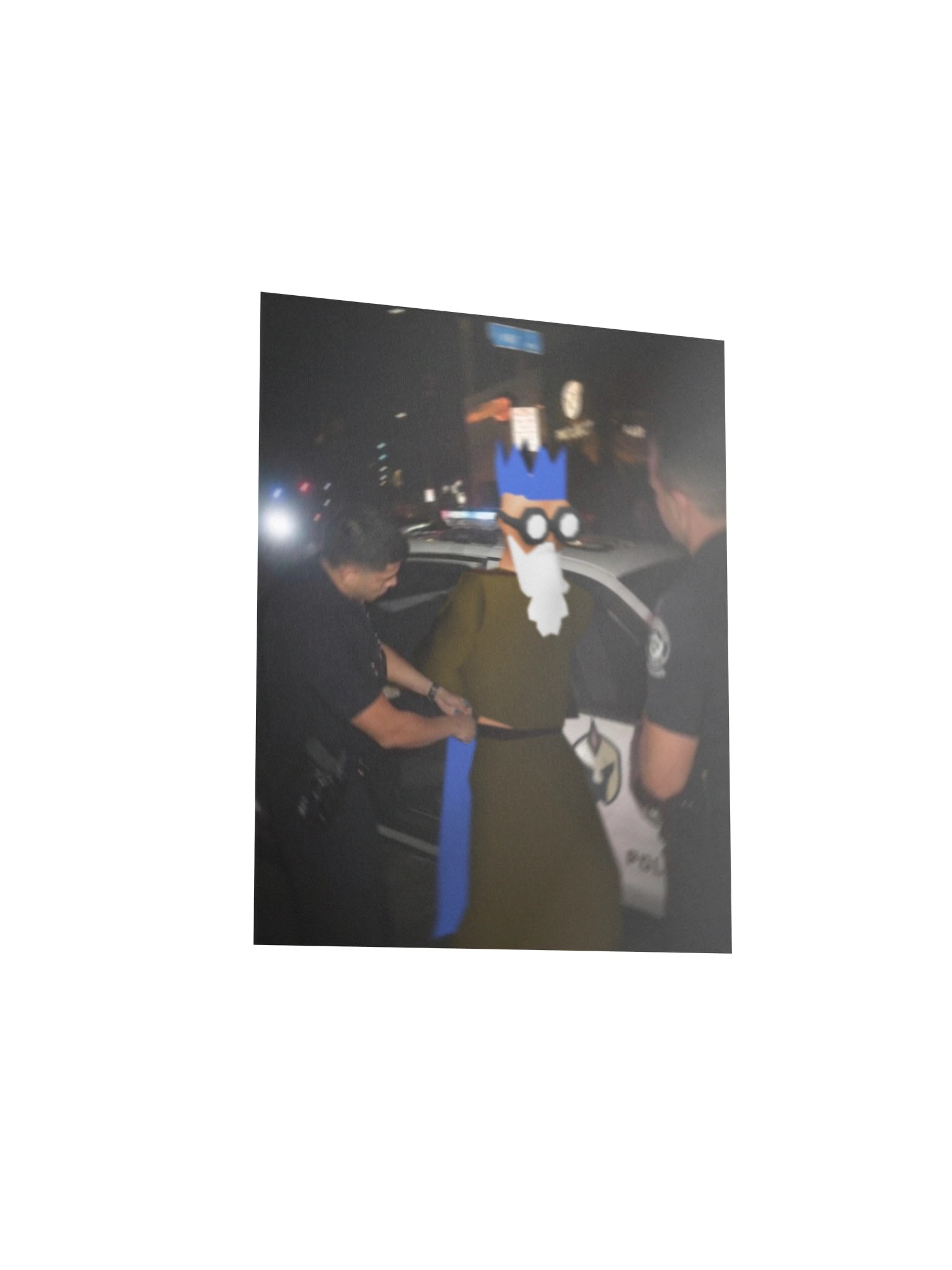 Wise Old Man Arrested Print product image (3)