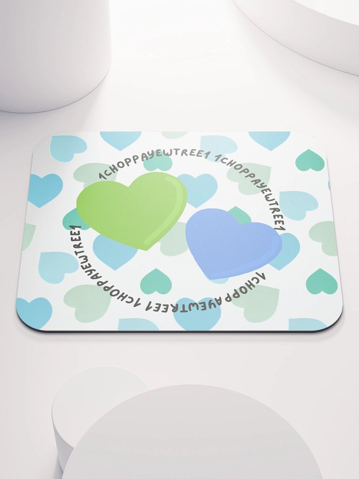 G/B Heart Mousepad product image (1)