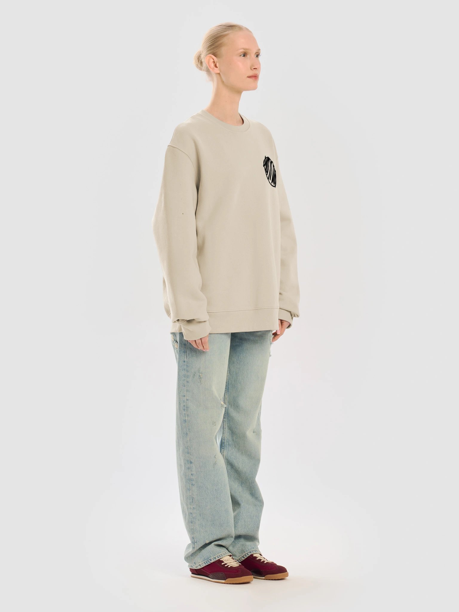 DOT SWEATSHIRT - CREAM product image (11)