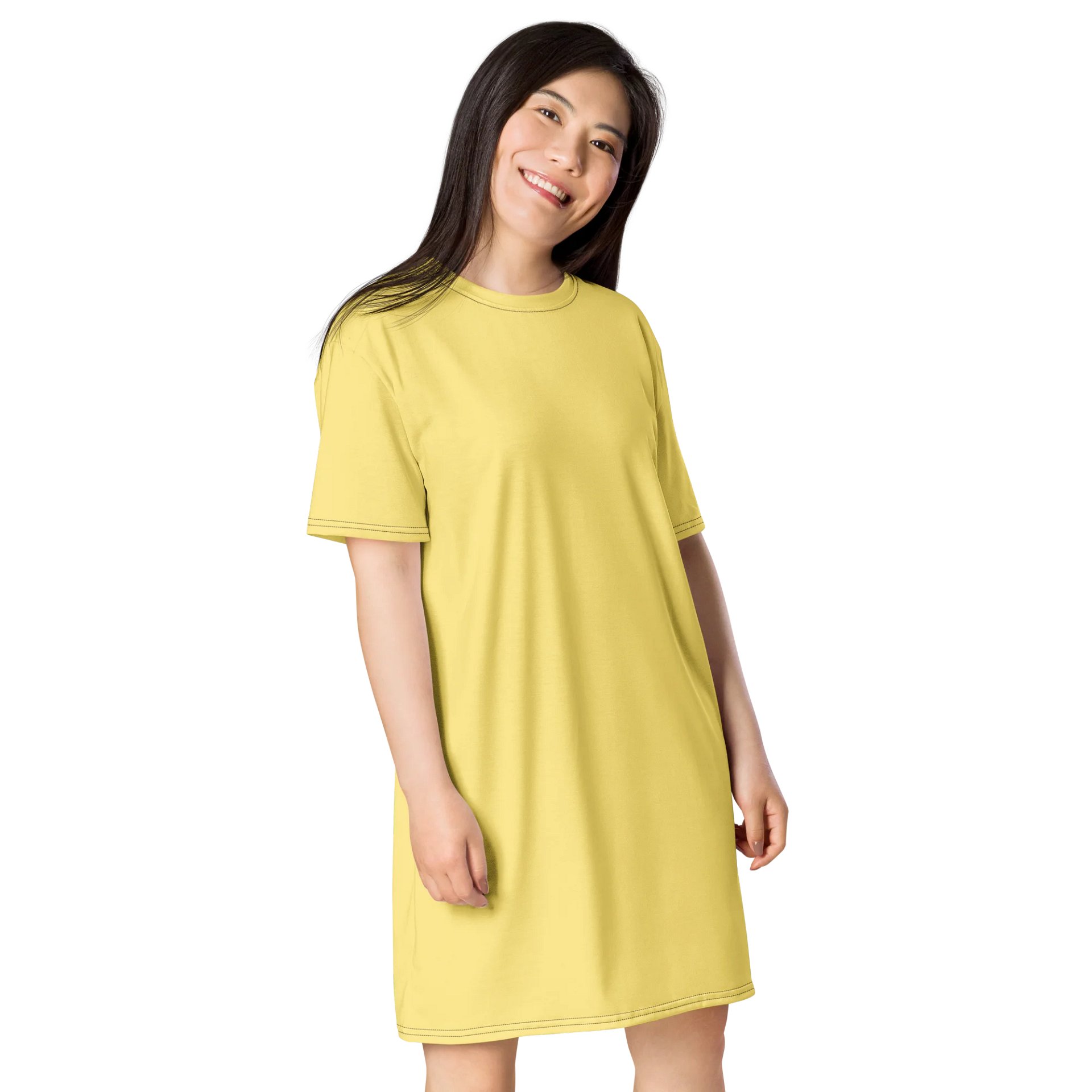 Oversized T-Shirt Dress - Stretchy Vis Vis, Sizes 2XS-6XL product image (4)