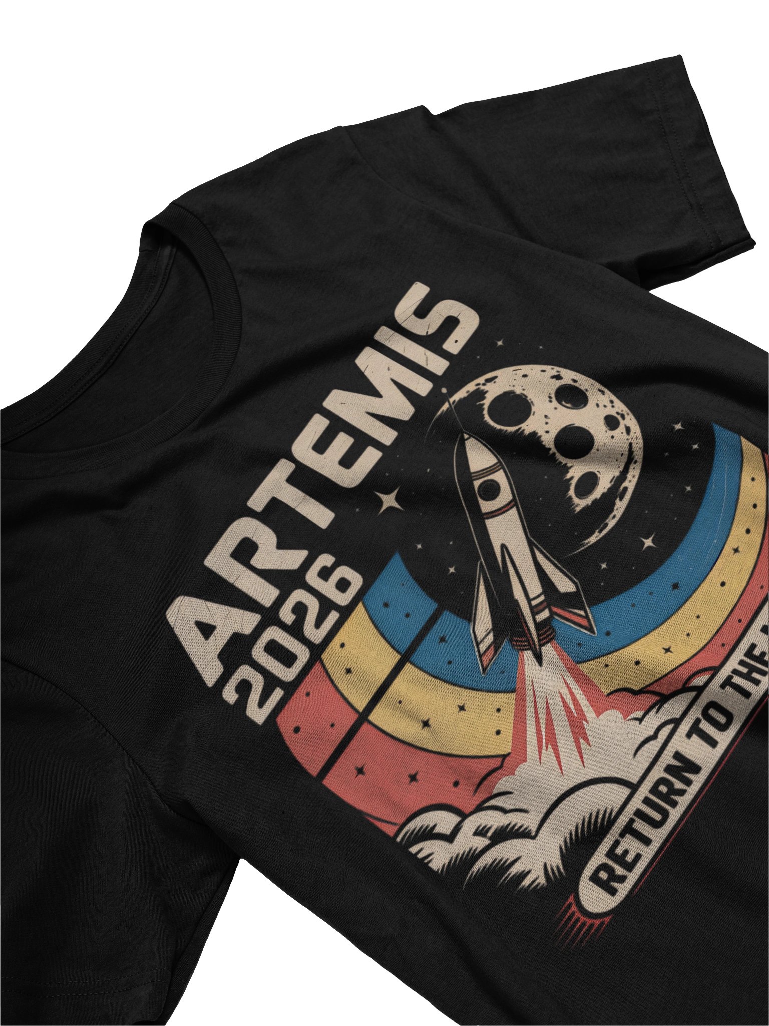 Artemis II Launch to The Moon Space Mission 2026 Supersoft T-shirt product image (3)