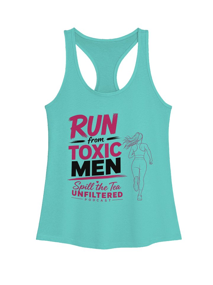 Run from Toxic Men Racerback Tank product image (2)