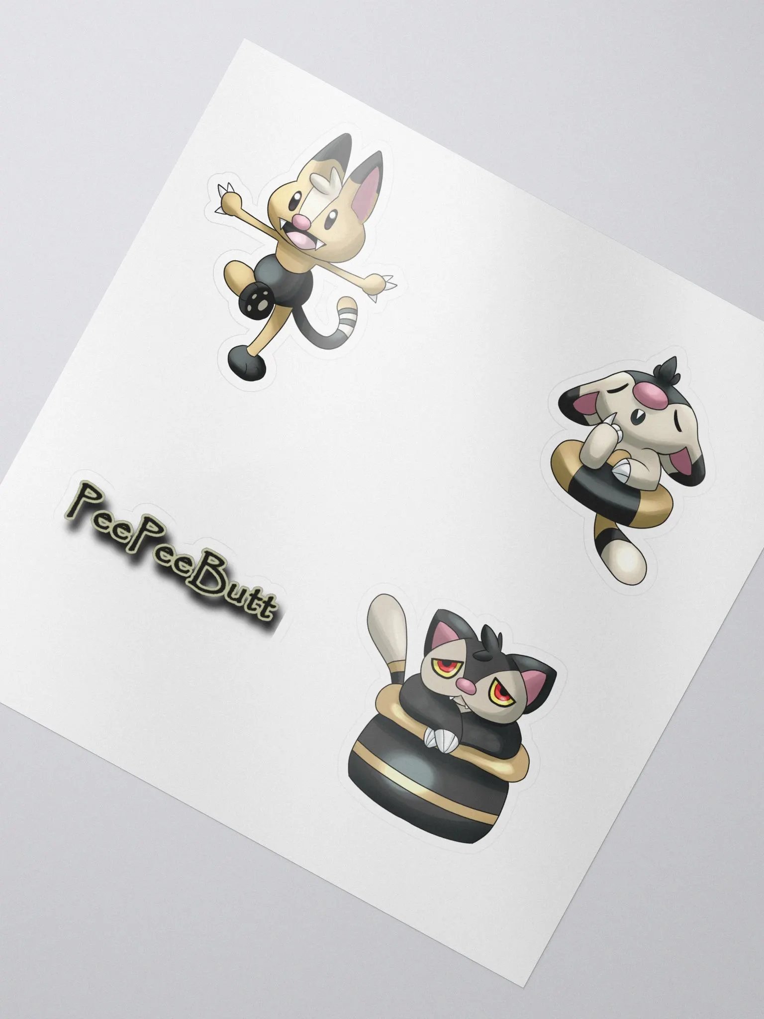 PeePeeButt Sticker Sheet product image (2)