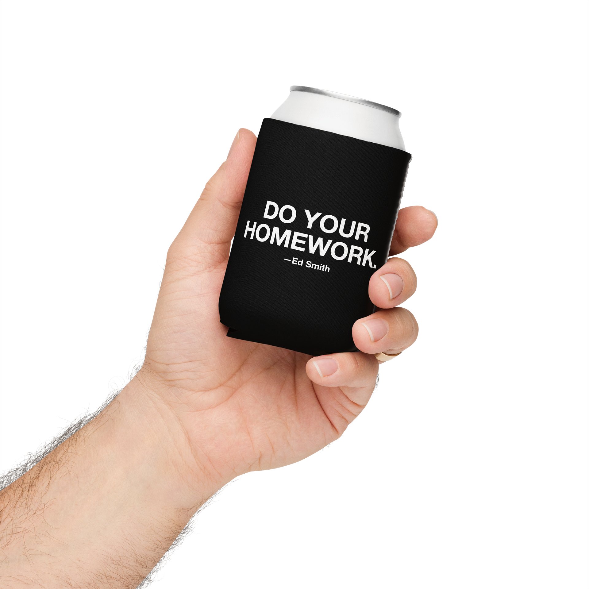 Ed Smith ‘Do Your Homework’ Koozie product image (4)