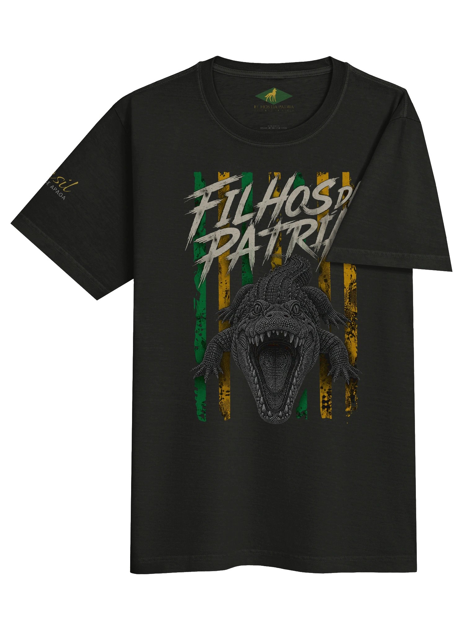 Camiseta Filhos da Patria Oversized Fauna da Patria Jacare product image (5)