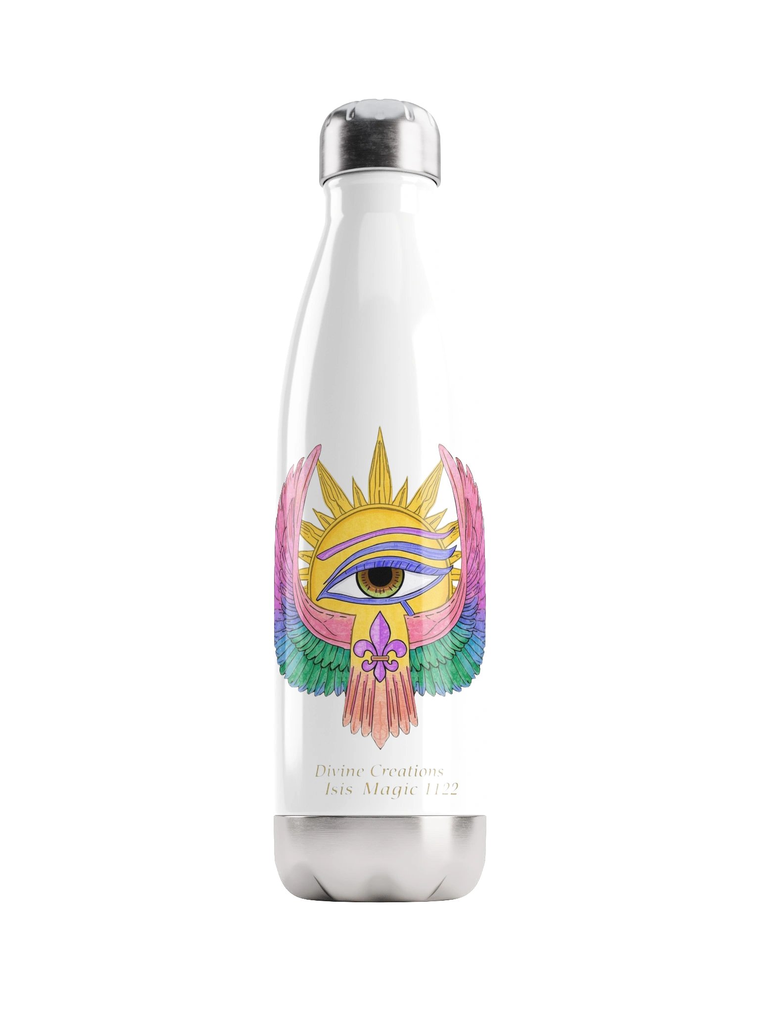 Mystic Eye amulet Stainless Steel Water Bottle product image (1)