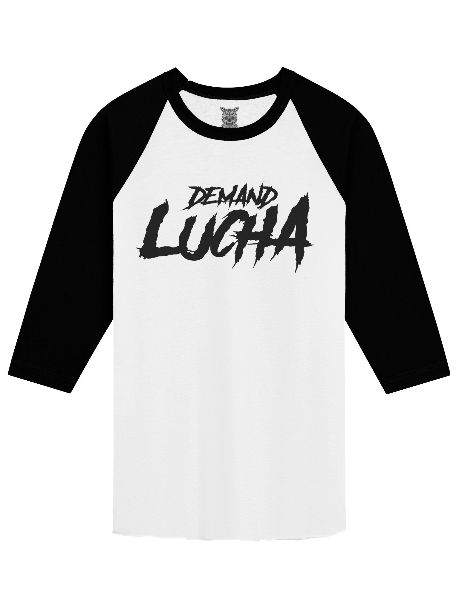 Demand Lucha FONT LOGO Baseball Tee product image (1)