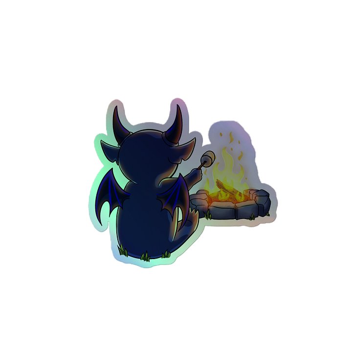 Lil Camper Holographic Sticker product image (2)
