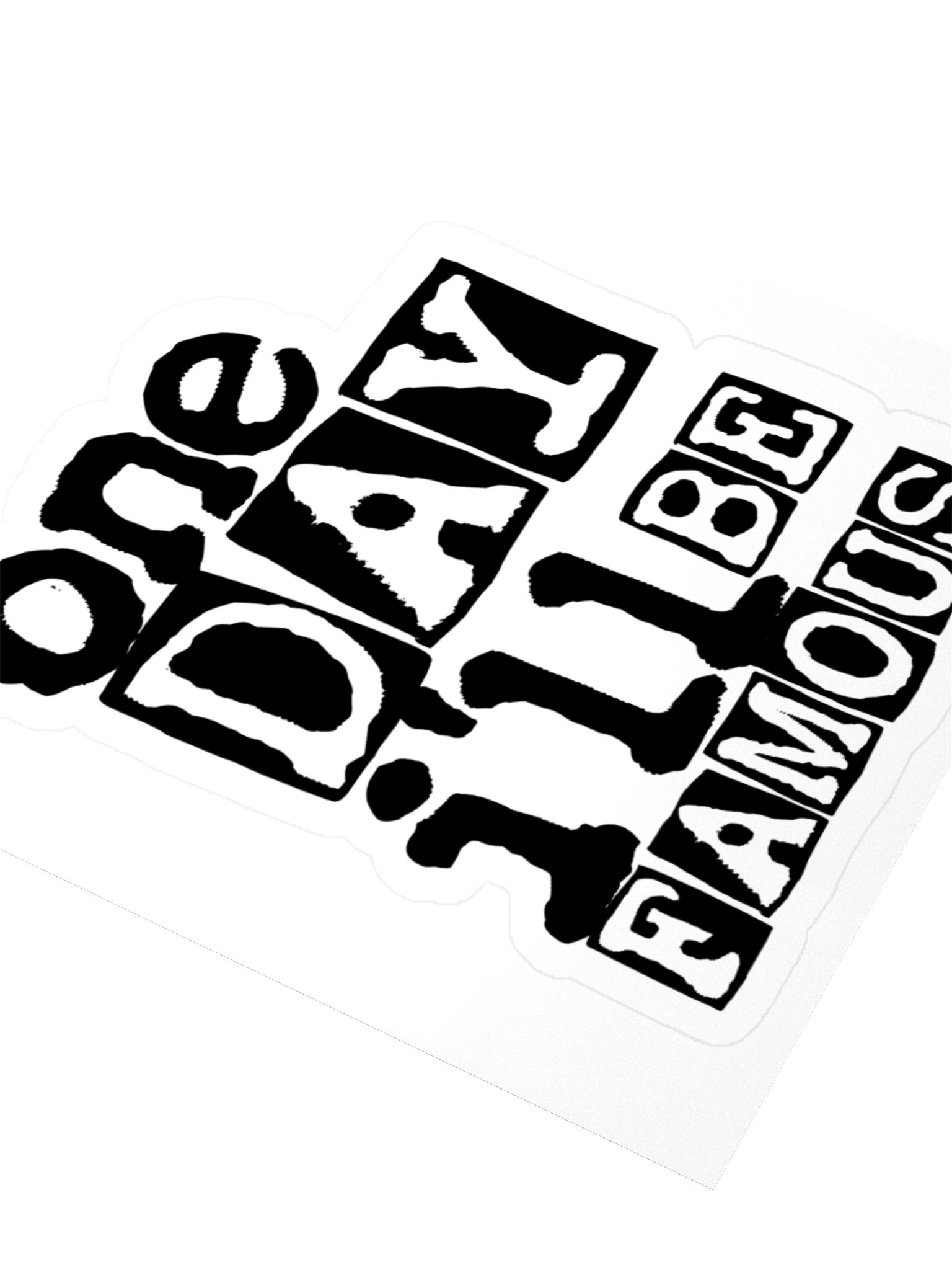 One Day I’ll Be Famous Sticker product image (8)