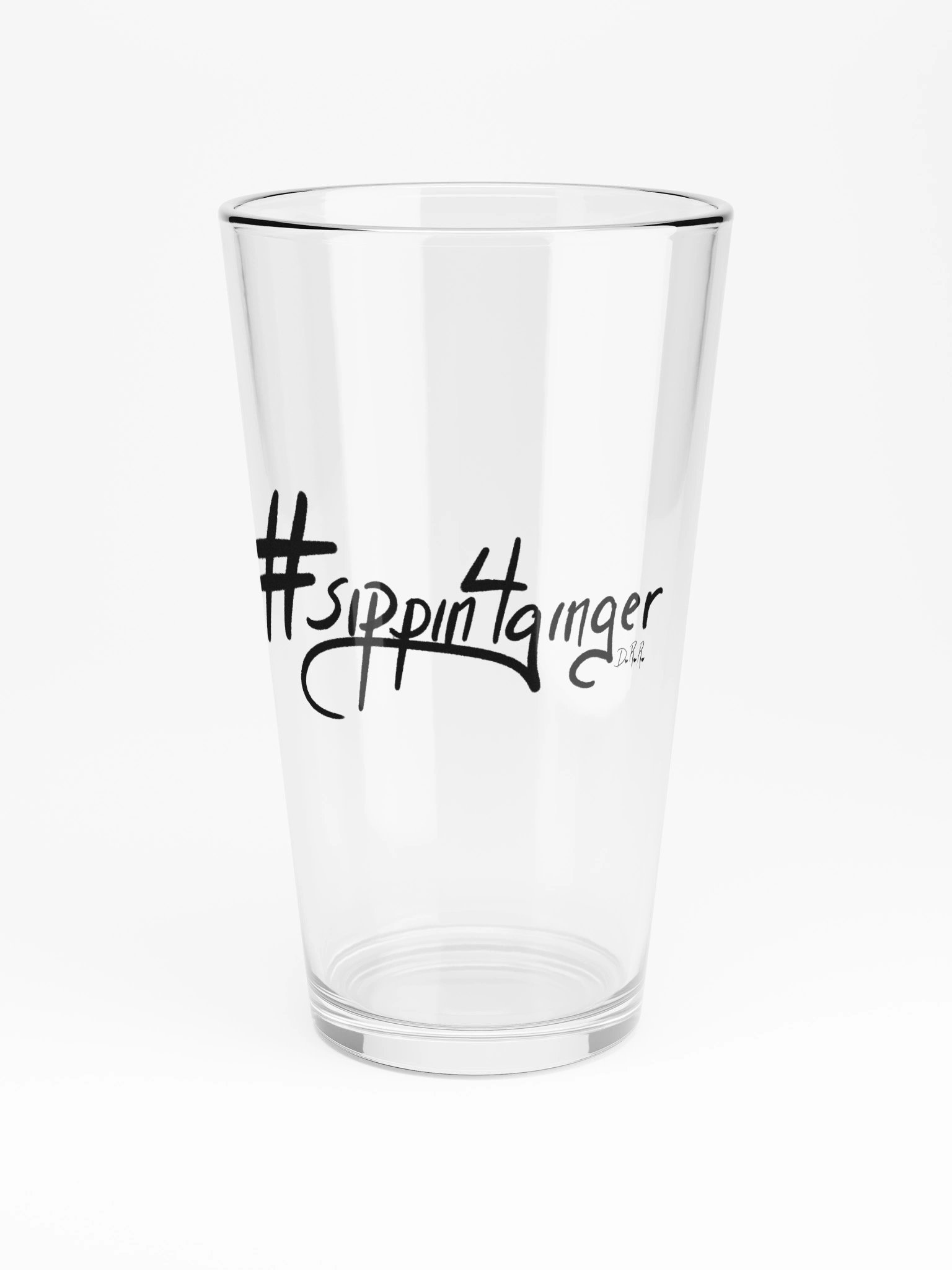 Sippin4Ginger Pint Glass product image (3)