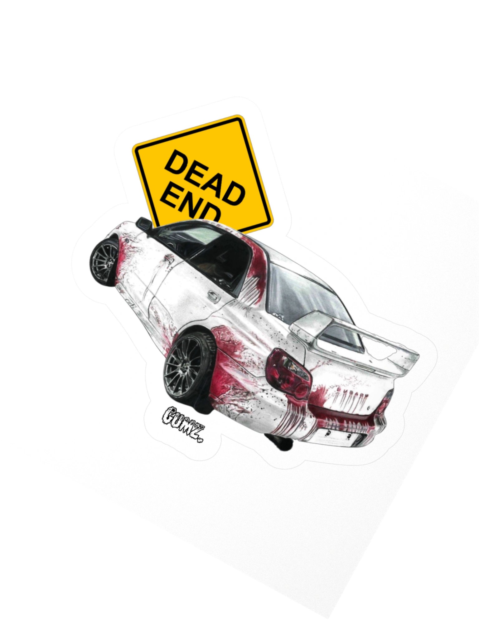 Dead End GUMZ. Kiss Cut Sticker product image (5)