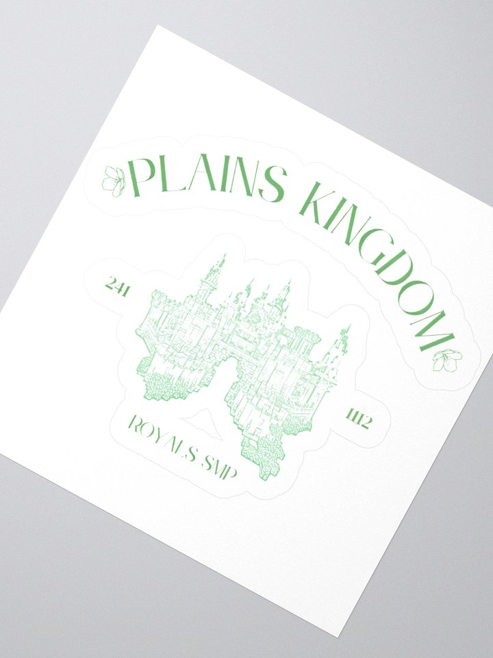 Royals SMP Plains Kingdom Sticker product image (2)