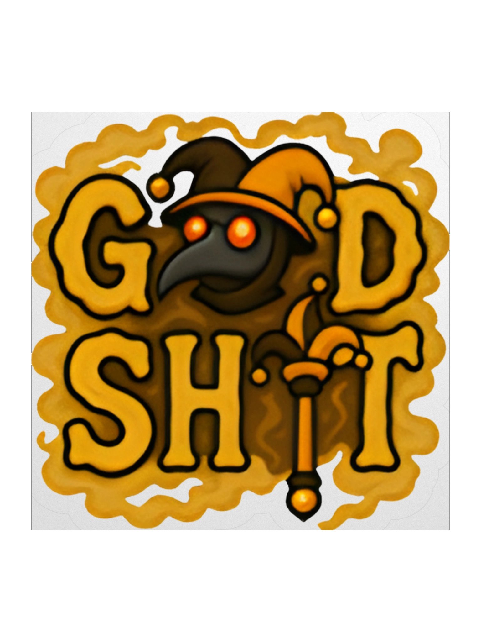 Plague Jester "Good Shit" Kiss Cut Stickers product image (2)