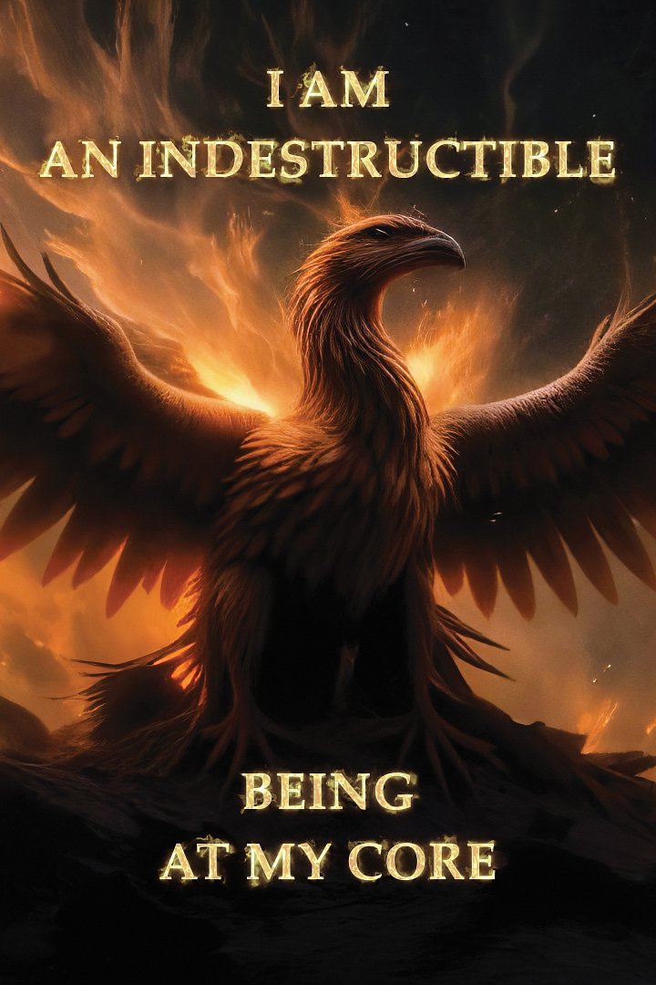 "I Am An Indestructible Being At My Core" | Hour of Power Series Poster 1 product image (1)