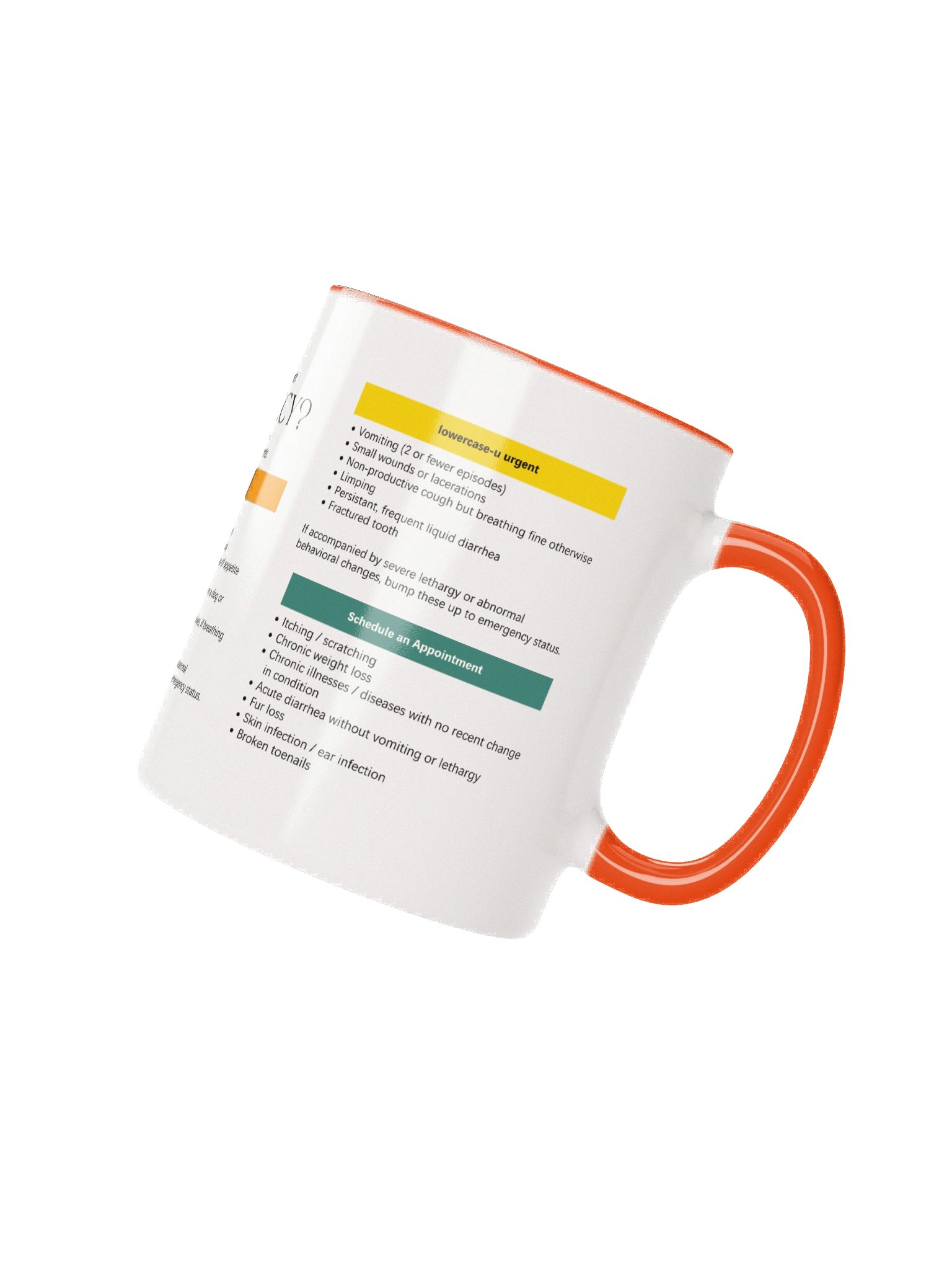 Dog Emergency Urgency Mug product image (22)