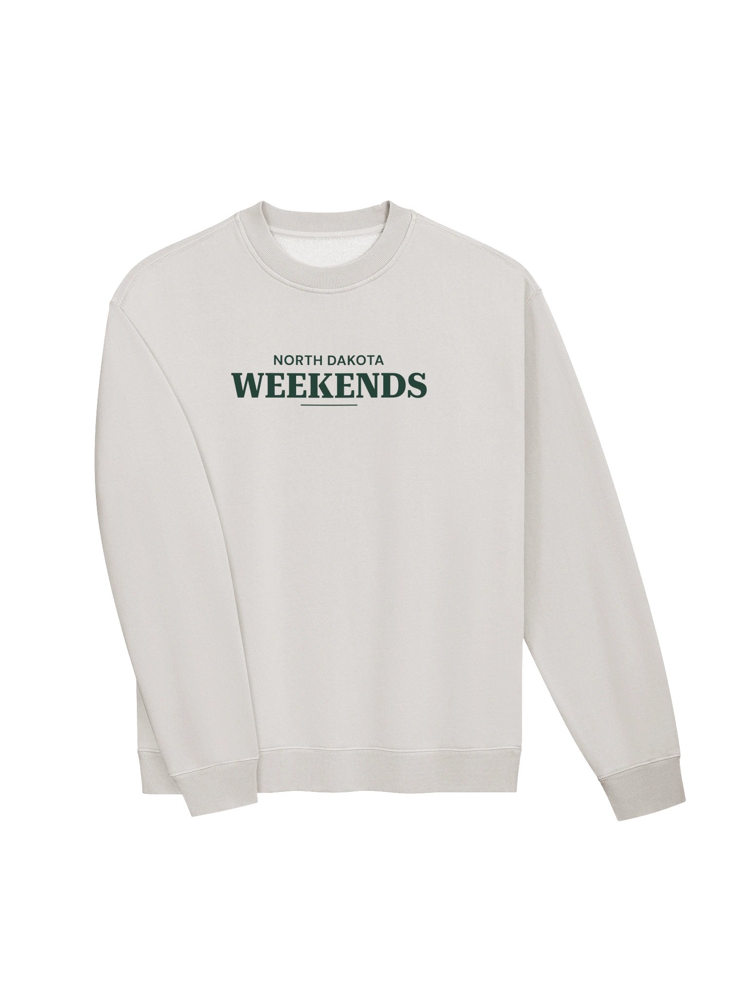 North Dakota Weekends Faded Crewneck product image (3)