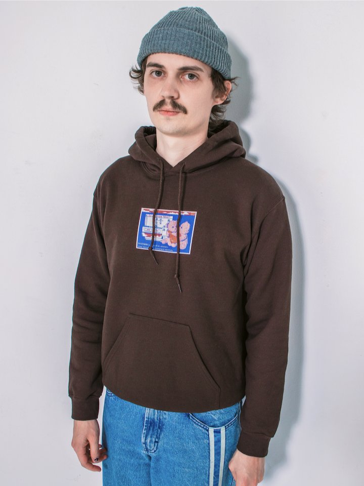 Twin Bears Hoodie - Brown product image (2)