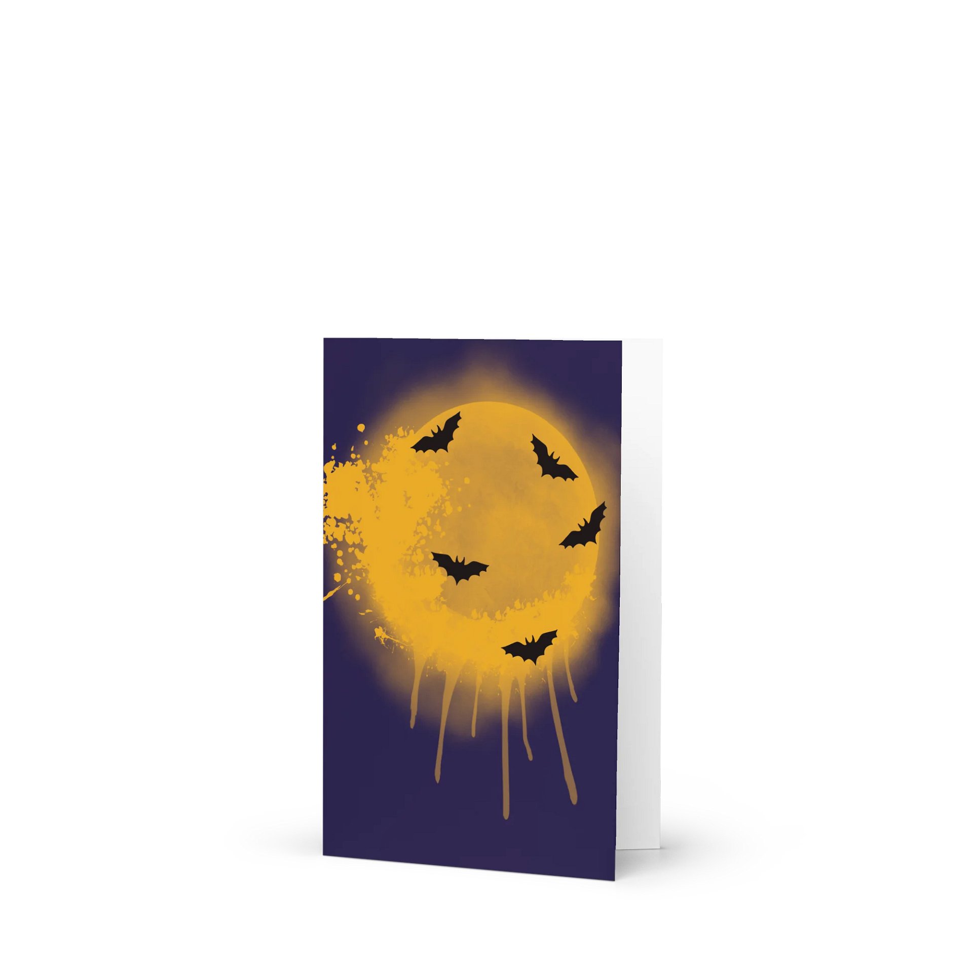 Moonlit Splatter Greeting Card product image (1)