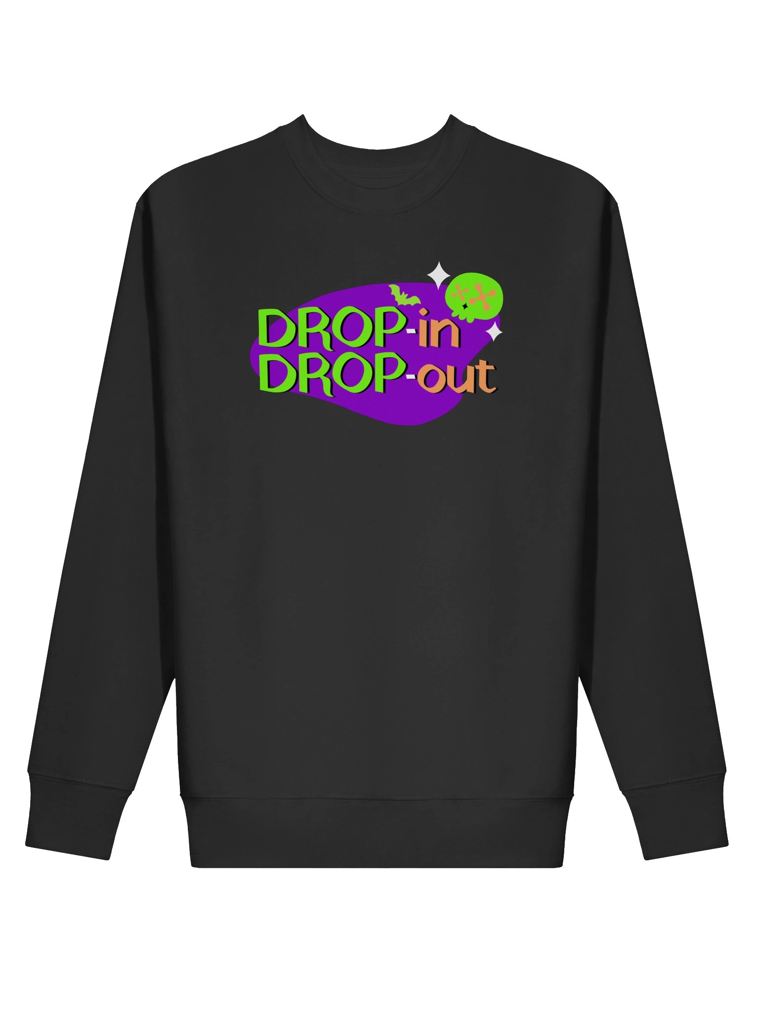 Cute Skull Logo Sweatshirt - Black product image (2)