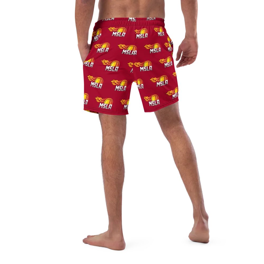 MSLA Red Swim Trunks product image (2)