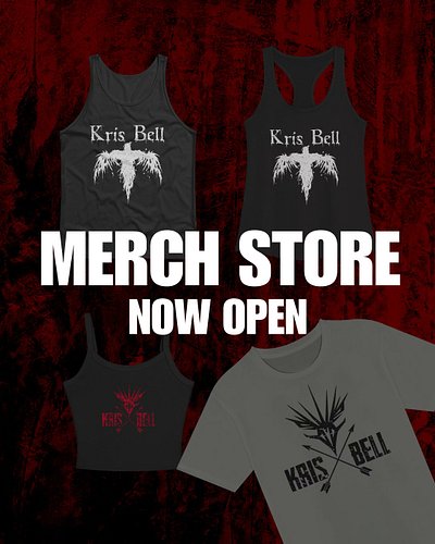 The wait is over! 

Our official merch store is now open and fully stocked with everything you need to represent the Kris Bel...