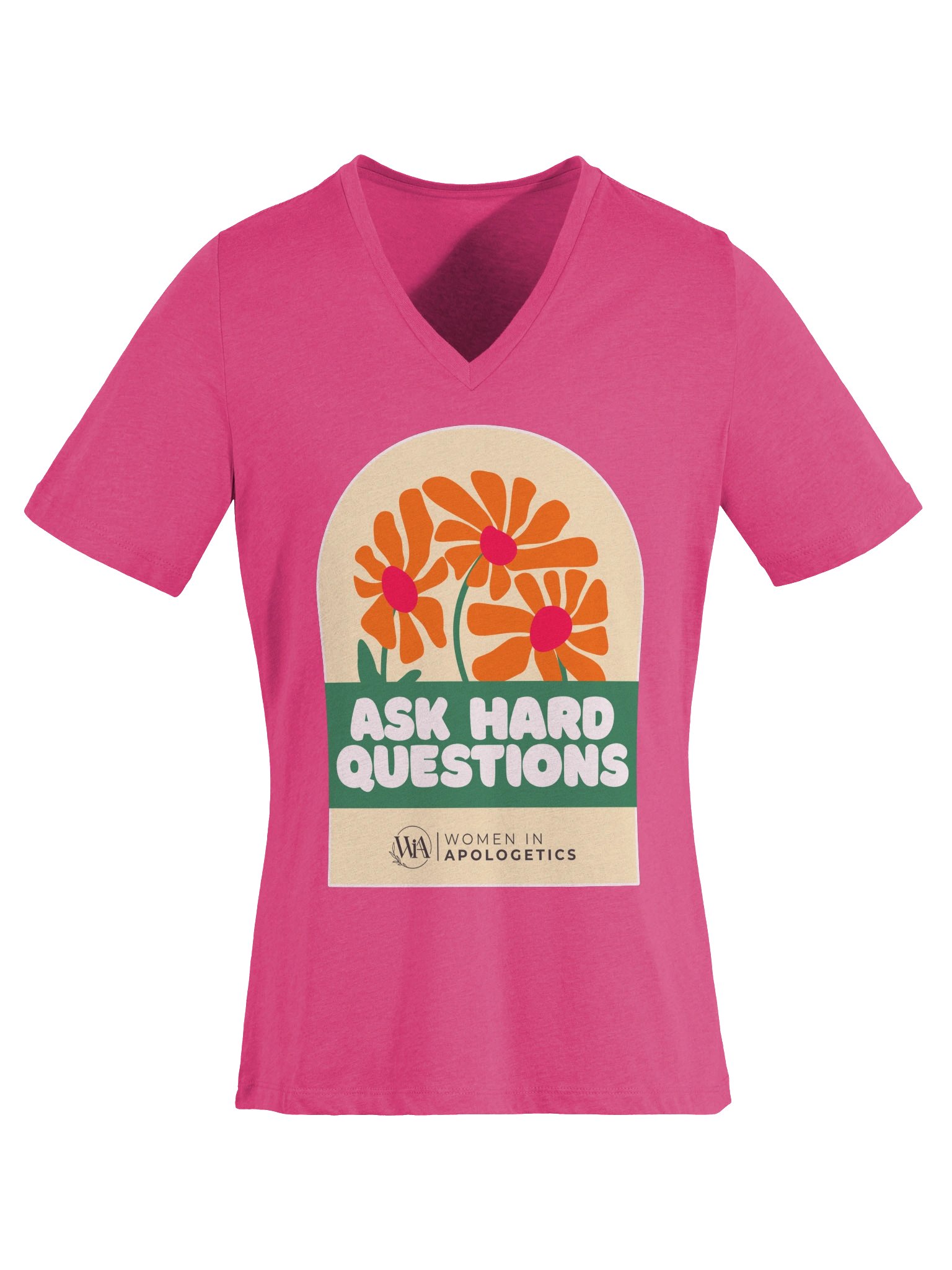 Ask Hard Questions Relaxed V-Neck product image (46)