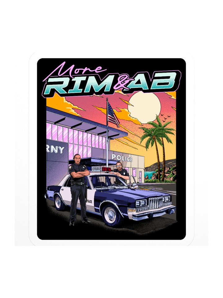 Protect and Serve Sticker product image (1)