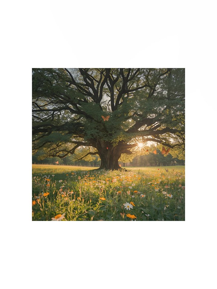 Majestic Tree and Butterflies Poster product image (3)