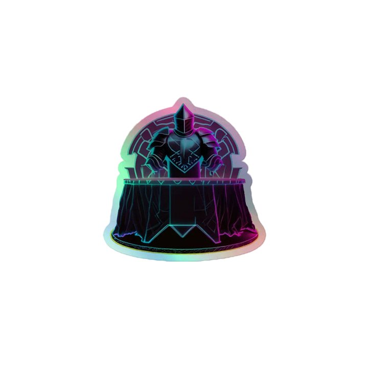 Blackknight513 Kiss-Cut Holographic Sticker Sheet 2 product image (1)