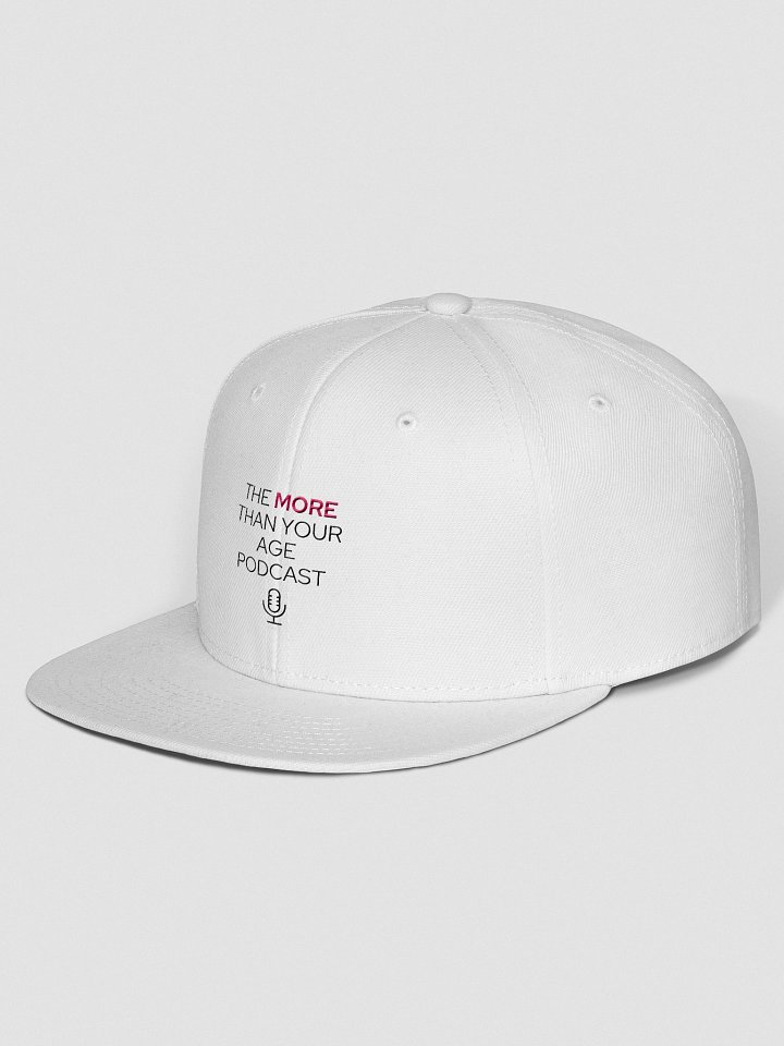 The More Than Your Age Podcast Flat Hat! product image (2)