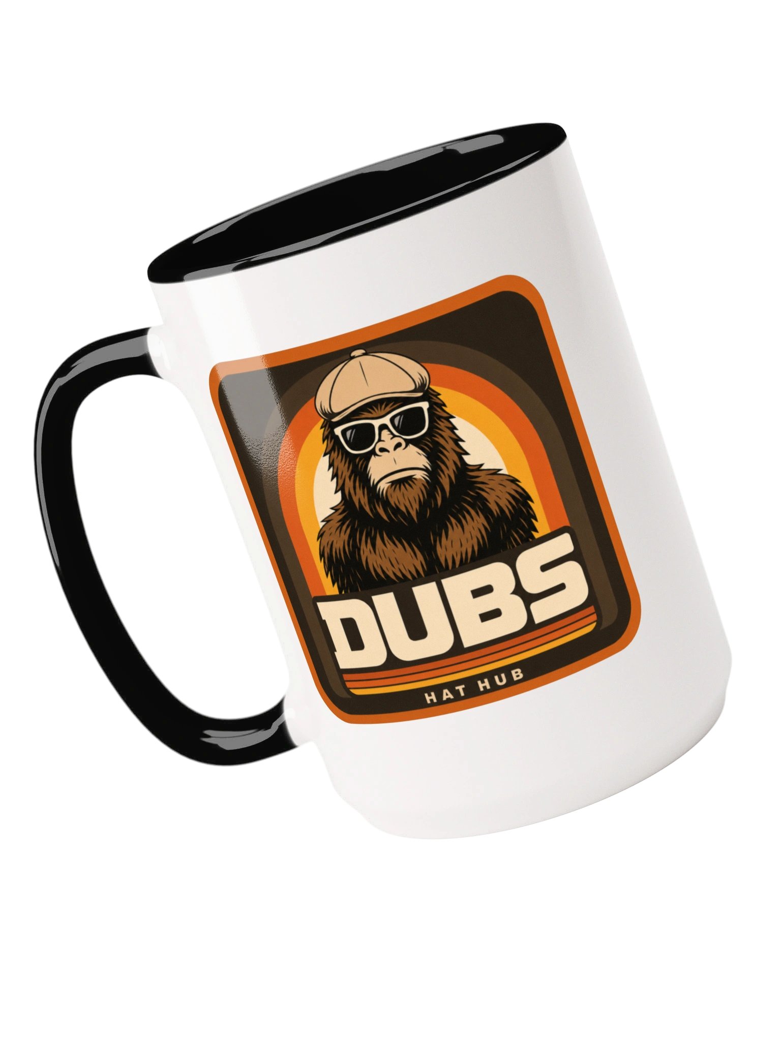 DUBS HAT HUB RETRO COFFEE MUG product image (4)