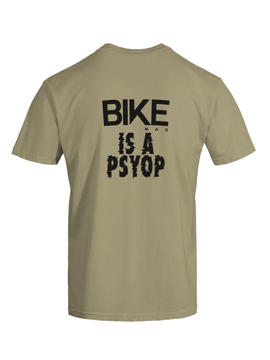 BIKE Mag Is A Psyop Shirt (Dark Logo) product image (79)