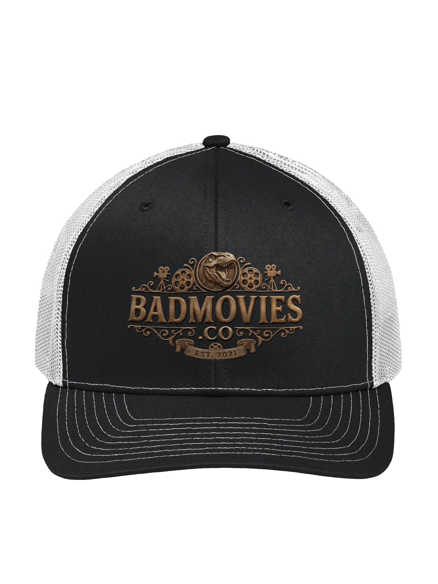 BadMovies.co Dino Reel Trucker Hat product image (6)