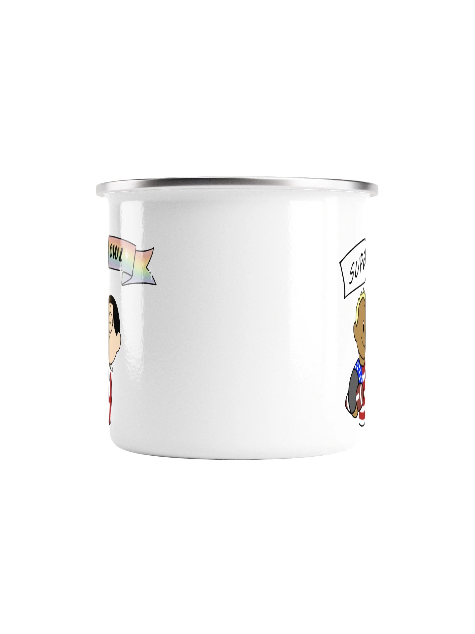 Superb Owl Super Bowl Enamel Mug product image (2)