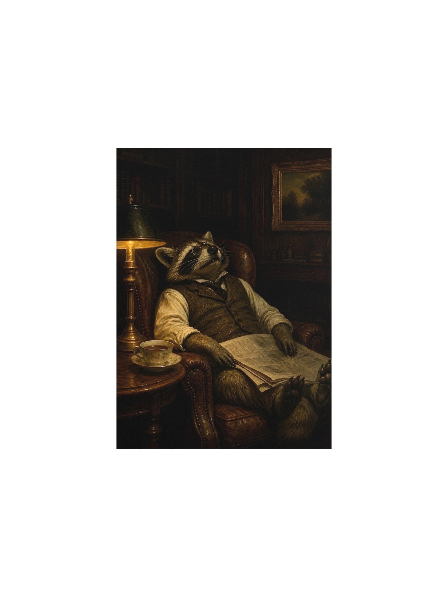 Asleep in the Reading Room product image (1)