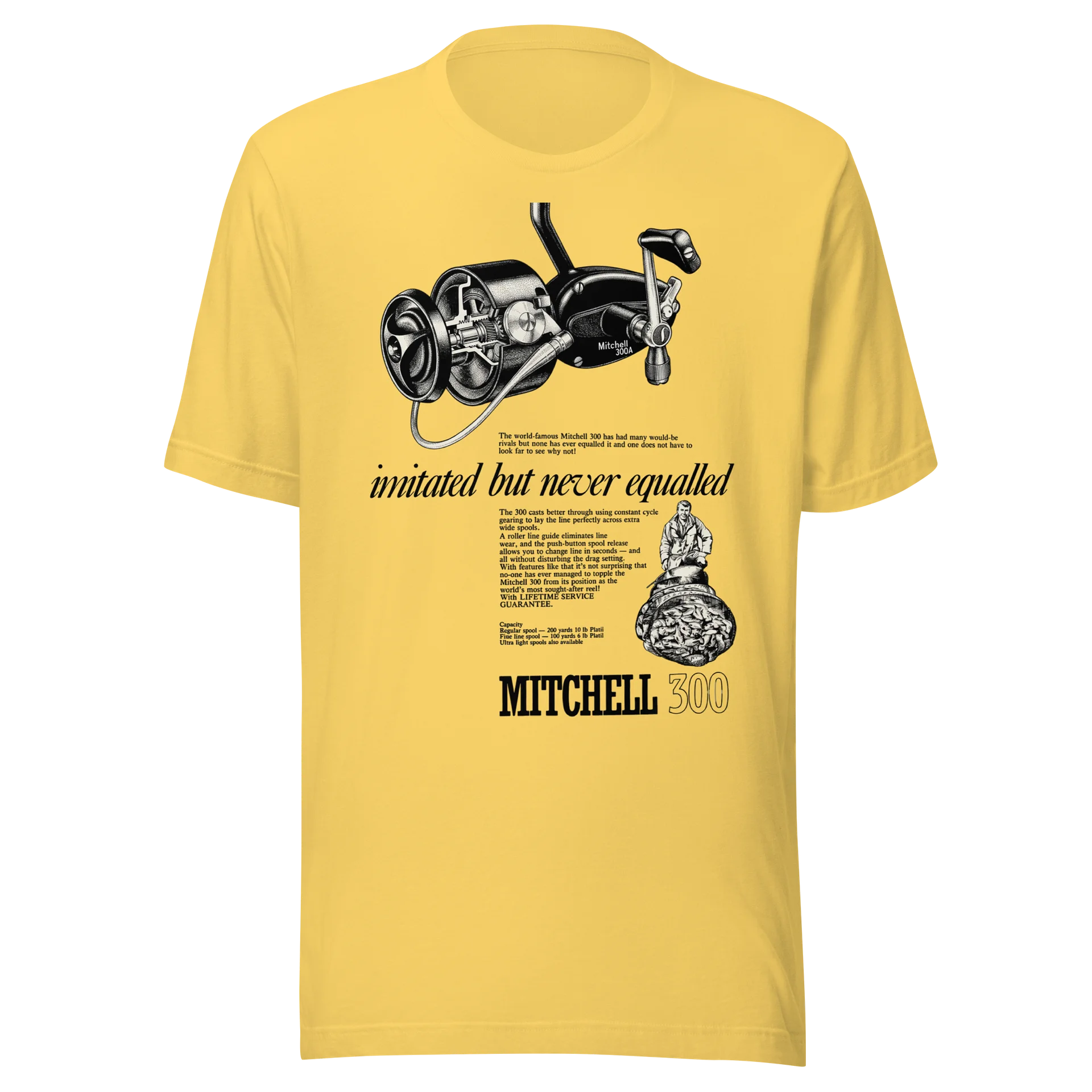 Mitchell 300 Reel T-Shirt product image (73)