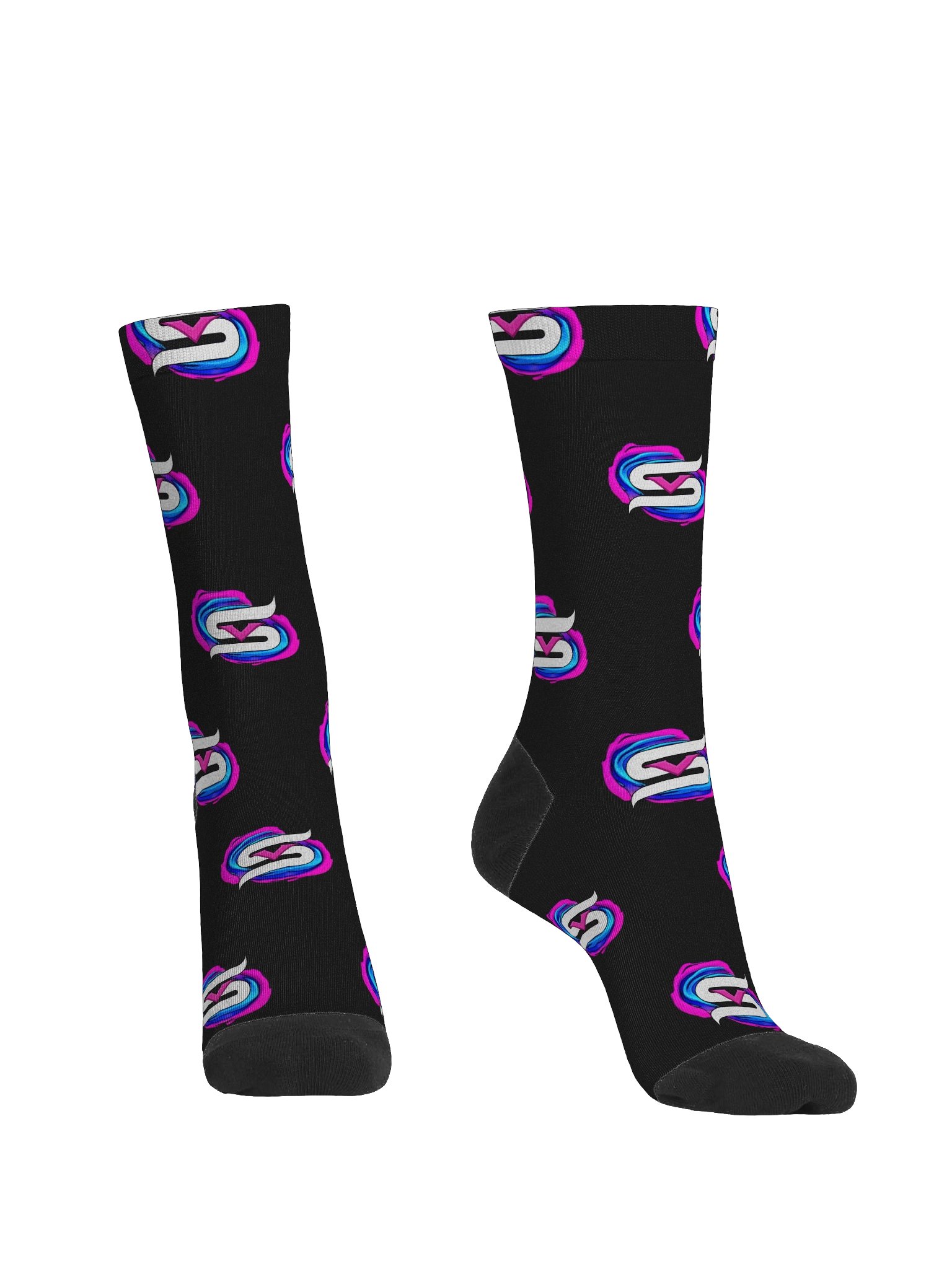 Eco-Chic Abstract Crew Socks product image (2)