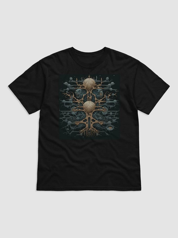 Futuristic Symmetry Abstract T-Shirt product image (1)