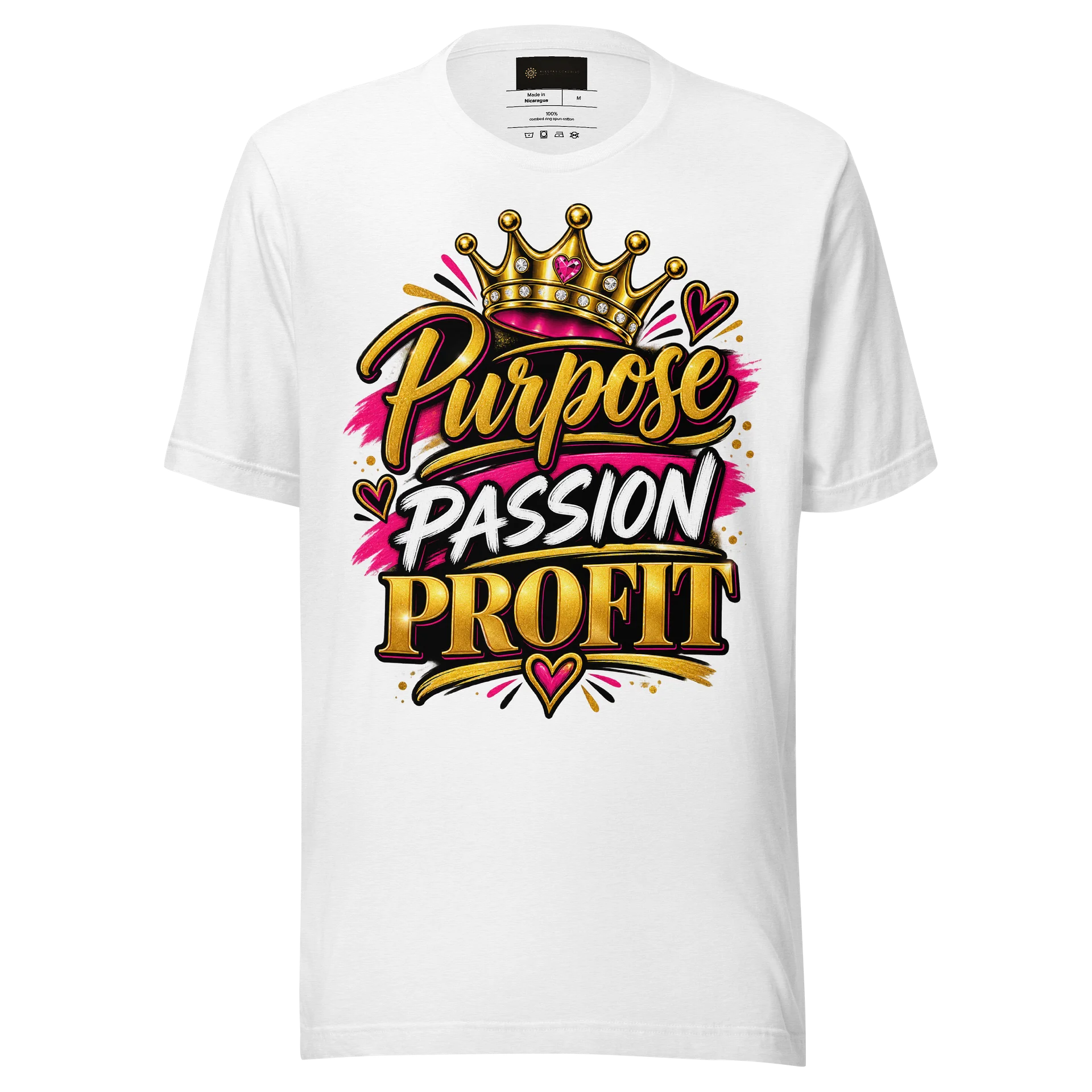 Purpose Passion Profit Crown Tee product image (2)