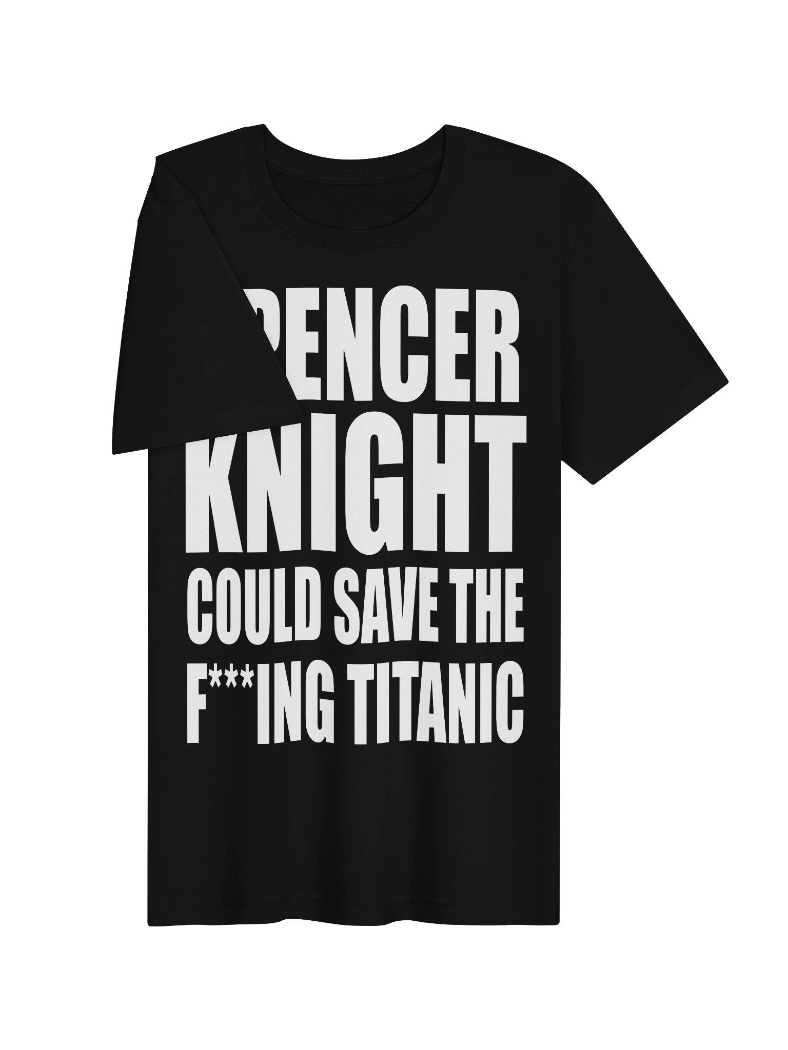 Spencer Knight Could Save The F'ing Titanic T Shirt product image (3)